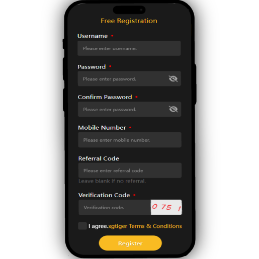 xgtiger registration